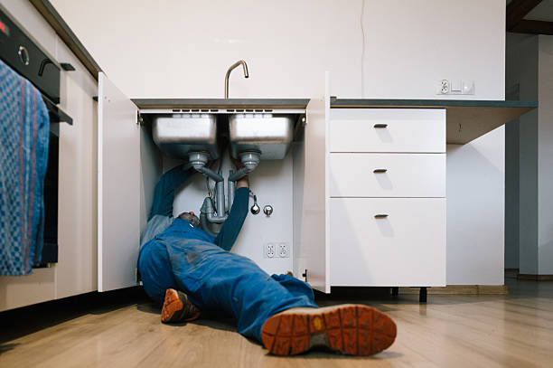 Professional Drain Cleaning technician working in Leburn, KY